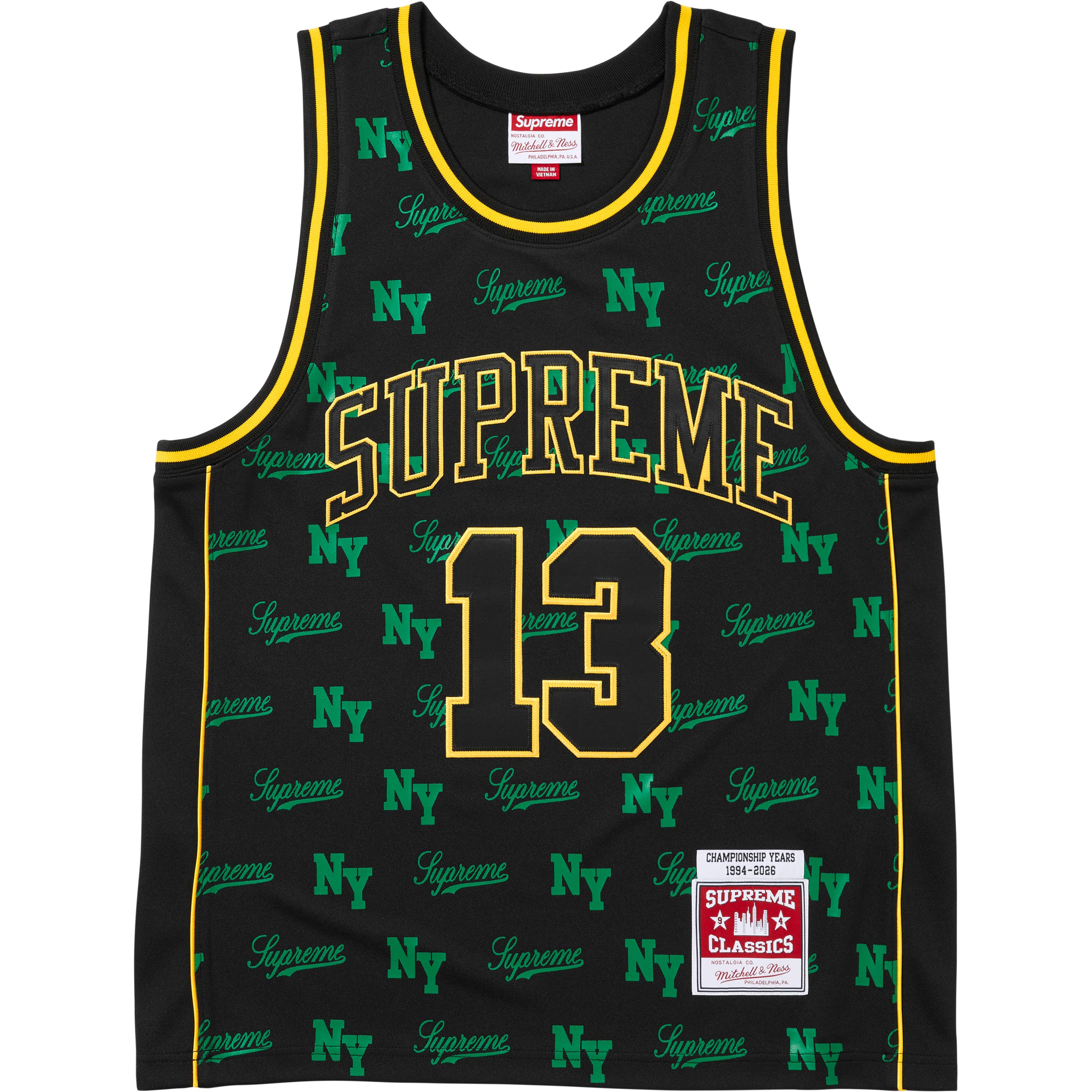 Supreme®/Mitchell & Ness® Monogram Basketball Jersey view 9
